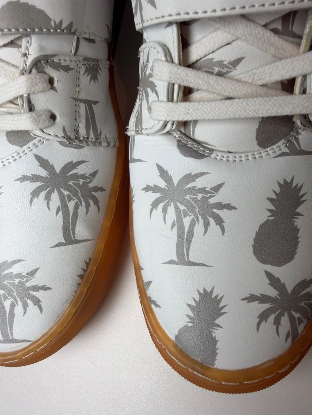 RADII Pineapple & Palm Tree Sneakers – Men’s Size 11.5 Tropical Vibes